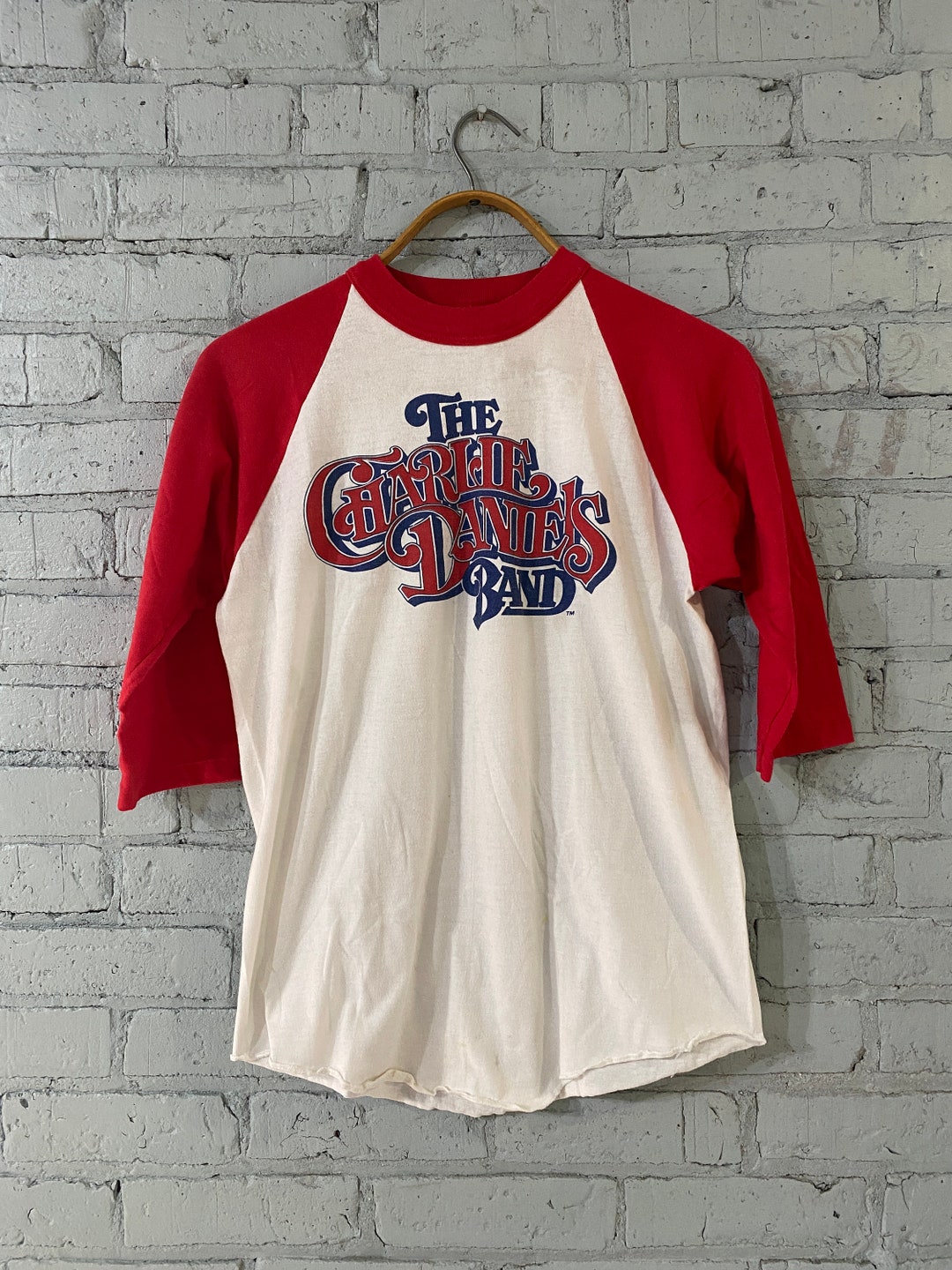 VINTAGE - ▪️79’s【CHARLIE DANIELS BAND】TEE 1970's the CHARLIE DANIELS Band Vintage 1978 Tour Rare Faded