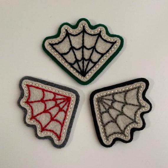 Small corner spider web patch