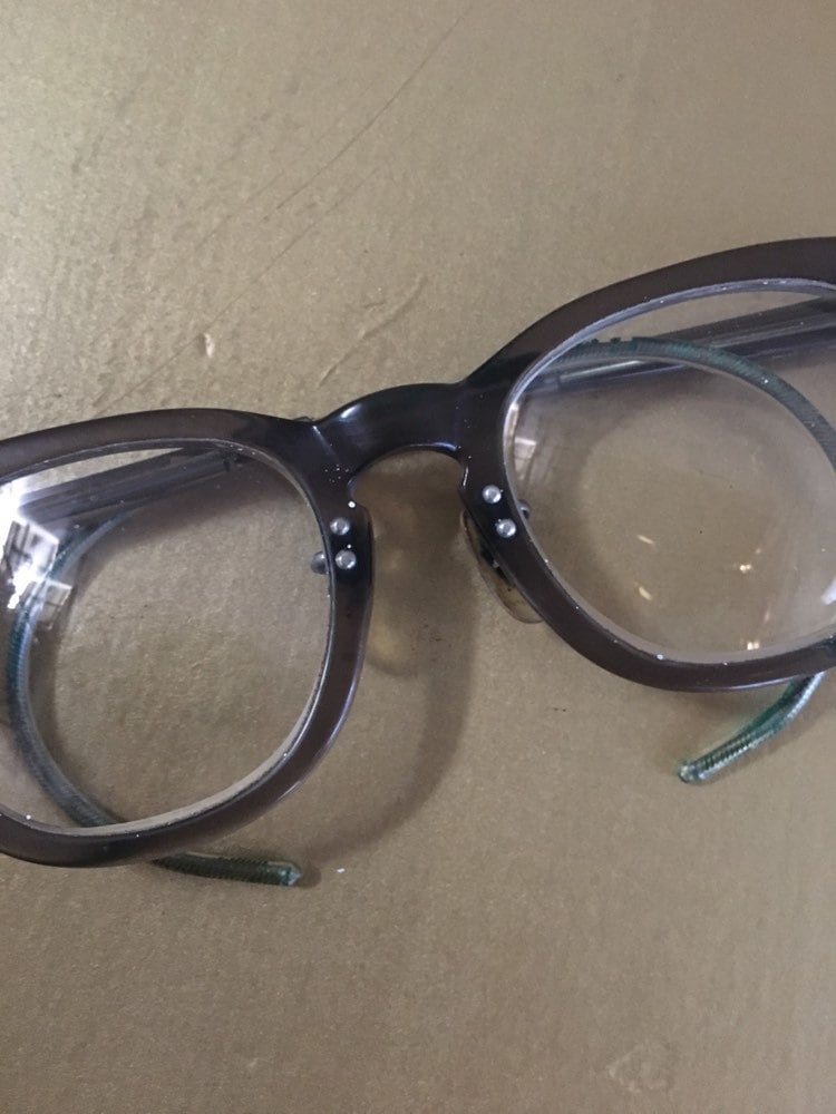 1950s horn rimmed glasses