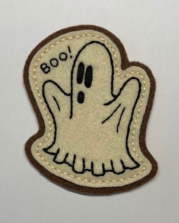 BOO! Halloween sheet ghost patch