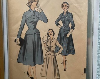 Book of women’s dress patterns collection - Simplicity Butterick - 11 pieces - 1940s / 1950s - pinup rockabilly style - costume design