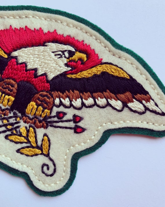 Sailor Jerry small American bald eagle patch