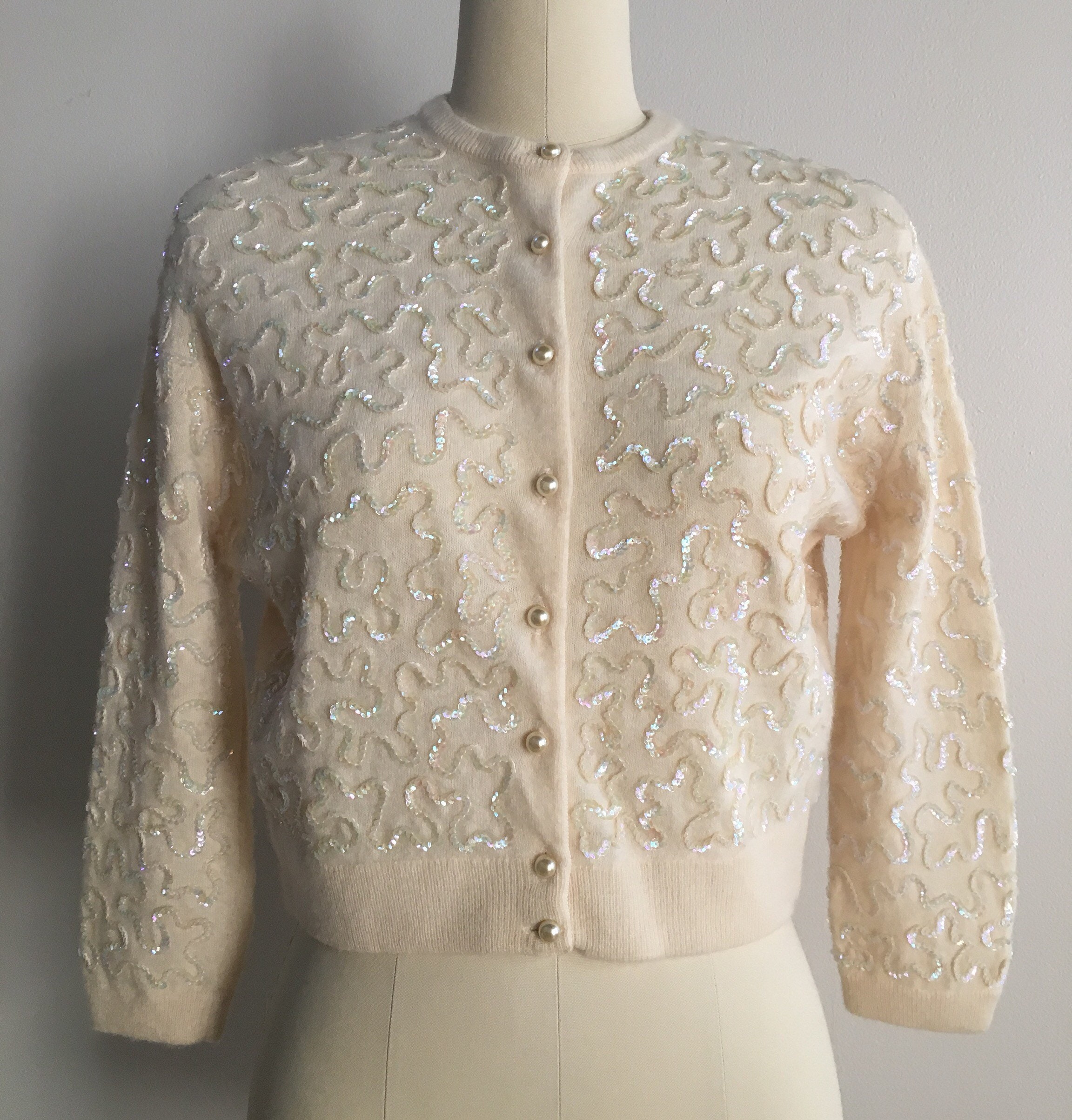 vintage cashmere cardigan