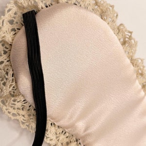 Hand-stitched Holly inspired felt eyes sleep mask image 8