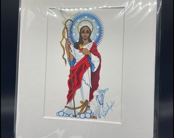 Jesus Color Print (2017)