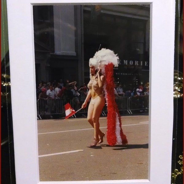 Gay Pride Parade: Peruvian Drag Queen Photograph (2000s)