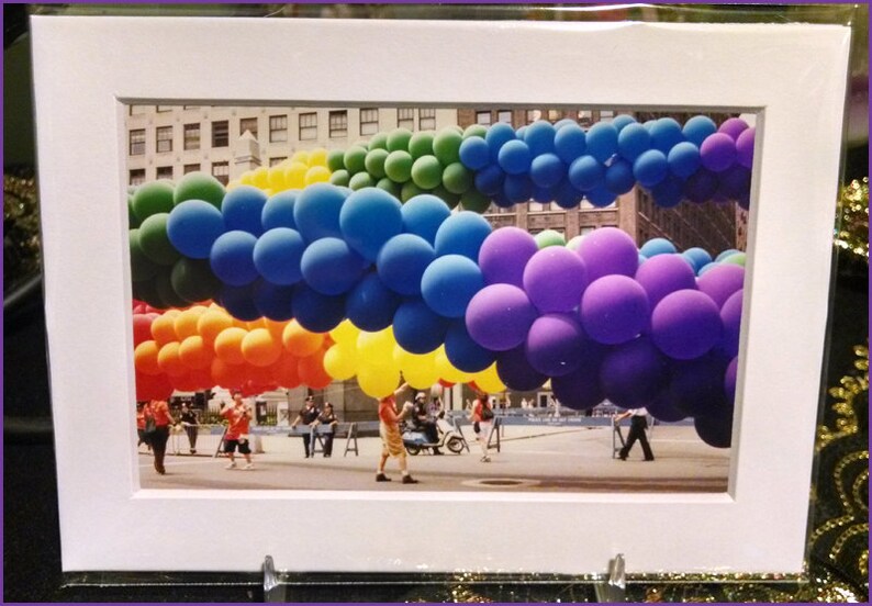 Gay Pride Parade: Balloon Arches Photograph (2000s) - Etsy