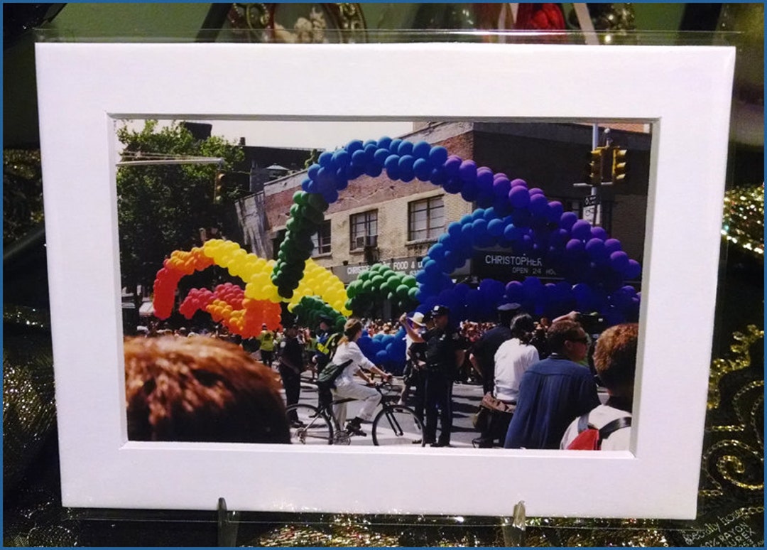 Gay Pride Parade: Balloon Arches Photograph (2000s) - Etsy