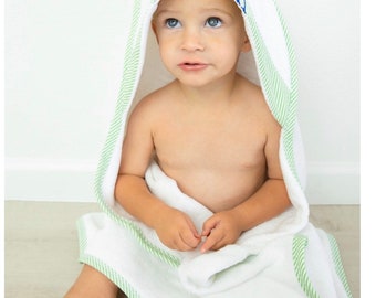 Personalized Baby Towel Whale Design 100 Cotton Baby Towel And Matching Burp Cloth Trimmed With B Linen Guest Towels Monogrammed Bath Towels Monogram Towels