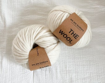 We Are Knitters The Wool Super Bulky Yarn in Natural