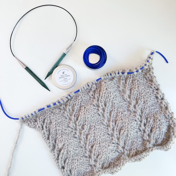 Knitting Keeper Cord for Knitting Barber Cord Knitting Extension Cord for Knitting  Gifts for Knitters Gift Knitting Supplies Tube Cord 