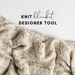 Knit Blanket Pattern Tool Design Your Own Knit Blanket Knitting Pattern Blanket Simple Knit Blanket Pattern Tool to Design Knitting Blanket