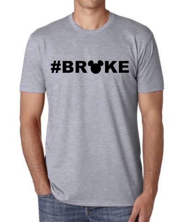 disney broke shirt