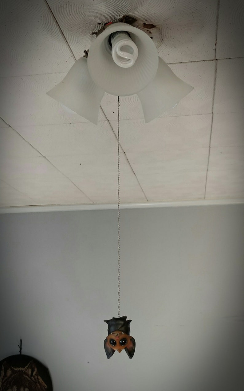 Hanging Baby Bat Sculpture *Limited Edition*