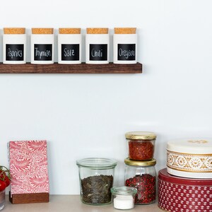 Spice Rack 10 containers nut image 10