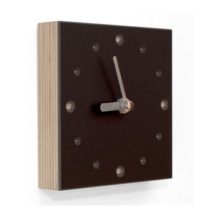 Wall clock in black image 2