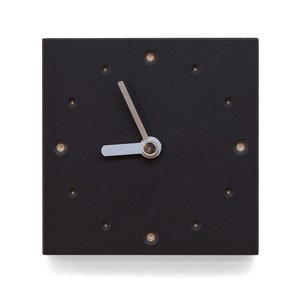 Wall clock in black image 3