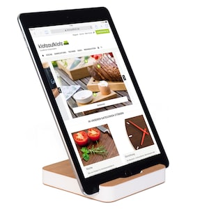 Tablet Ständer Eiche