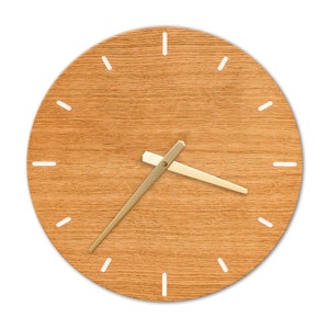 Kitchen Clock oak image 10