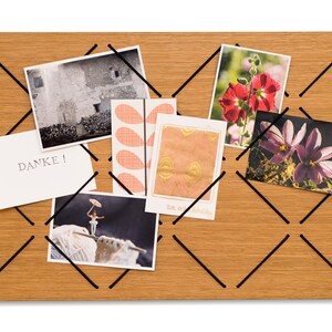 French Memo Board oak image 3