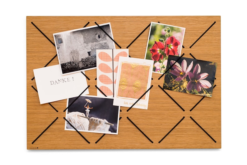 French Memo Board oak Etsy