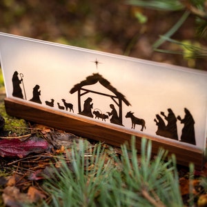 Luminary Nativity Scene nut image 8