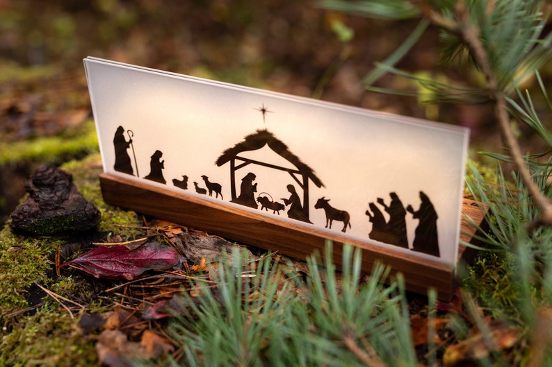 Luminary Nativity Scene nut image 8