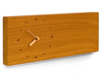 Wall clock oak