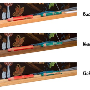 Tafel magnetisch aus Holz für Kinder und Erwachsene Kreatives Spielen & praktische Organisation Geschenk Schulanfang und Einschulung Bild 10