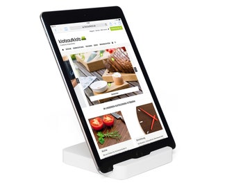 Tablet Halter Weiß