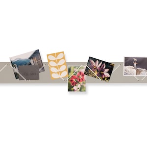 Cadre photo en linoléum moderne – Décoration murale pour bureau, cuisine, couloir – Cadeau de pendaison de crémaillère, collègues, mariage de Noël en 7 couleurs