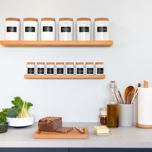 Spice Rack 4 containers beech image 10