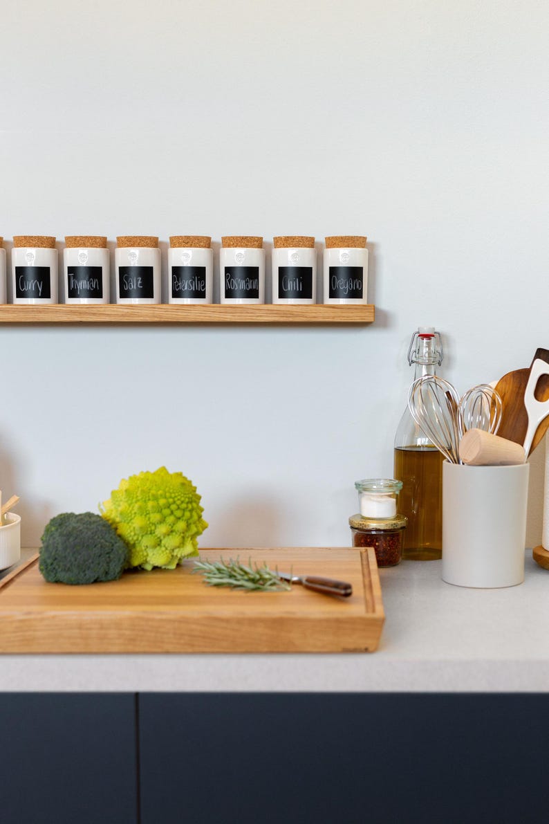 klotzaufklotz Oak Spice Rack - Thumbnail 4