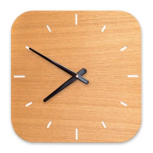 Kitchen Clock oak image 8