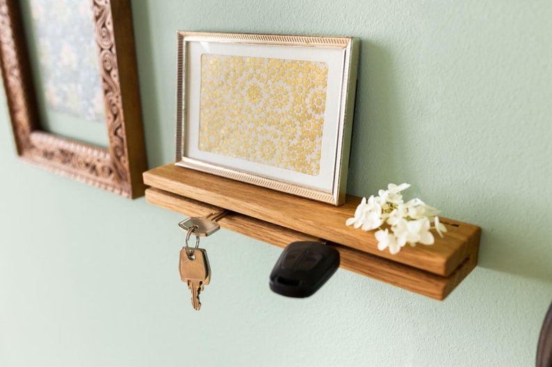 Simple Key Rack oak image 3