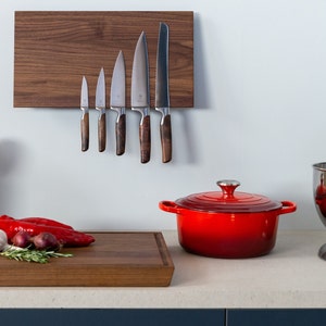 Magnetic Knife Block Wall Mounted nut image 1