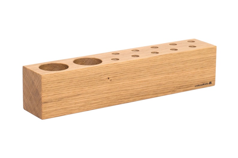 Pencil holder oak image 7