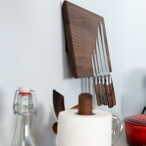 Magnetic Knife Block Wall Mounted nut image 4