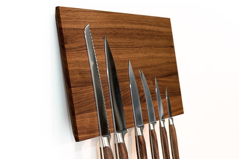 Magnetic Knife Block Wall Mounted nut image 8