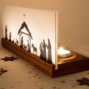 Luminary Nativity Scene nut image 7