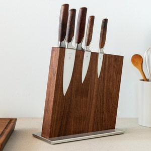 Magnetic Knife Block nut imagem 1