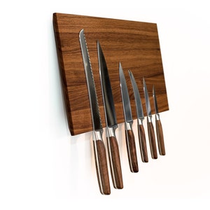 Magnetic Knife Block Wall Mounted nut image 9