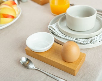 Egg Cups  (beech)