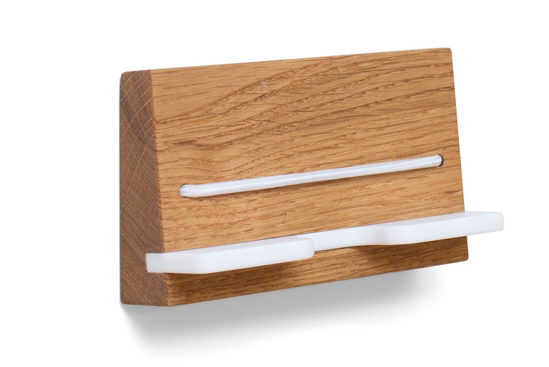 Smartphone Wall Mount Oak image 3