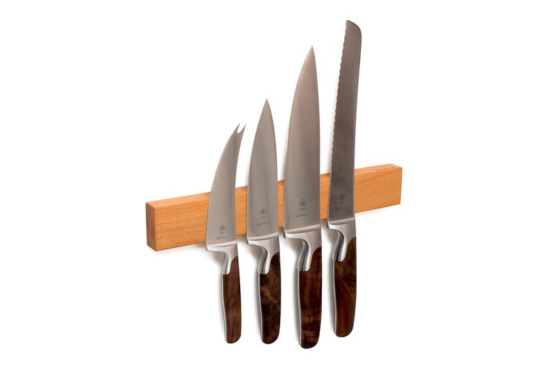 Magnetic Knife Rack beech image 8