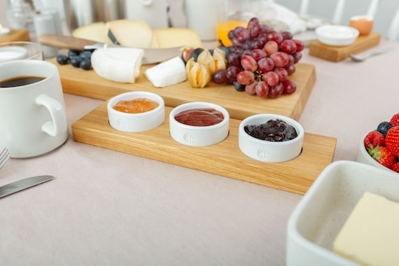 Dip top serving bowls