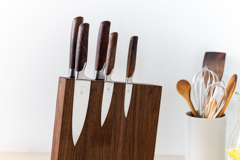 Magnetic Knife Block nut image 2