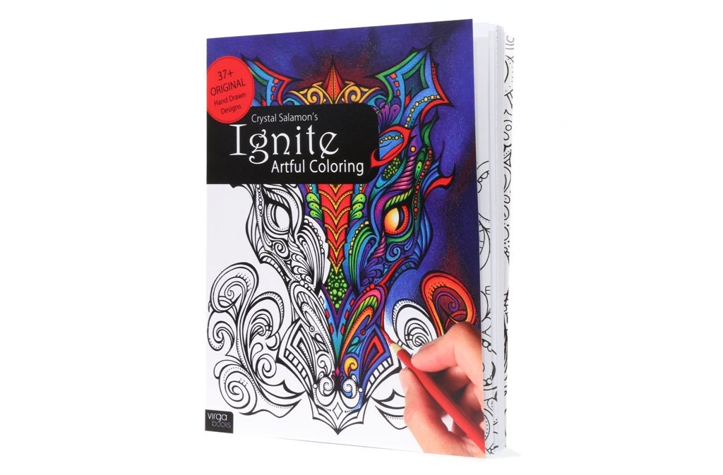 Ignite - adult coloring book for men & women of all ages! Colouring g…