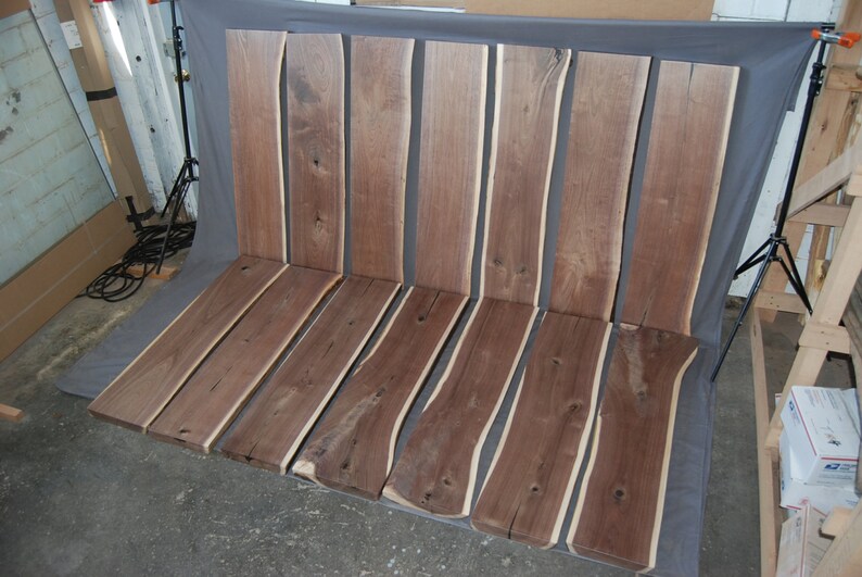 Made to Order Live Edge Walnut Stair Treads Stairs Steps Etsy