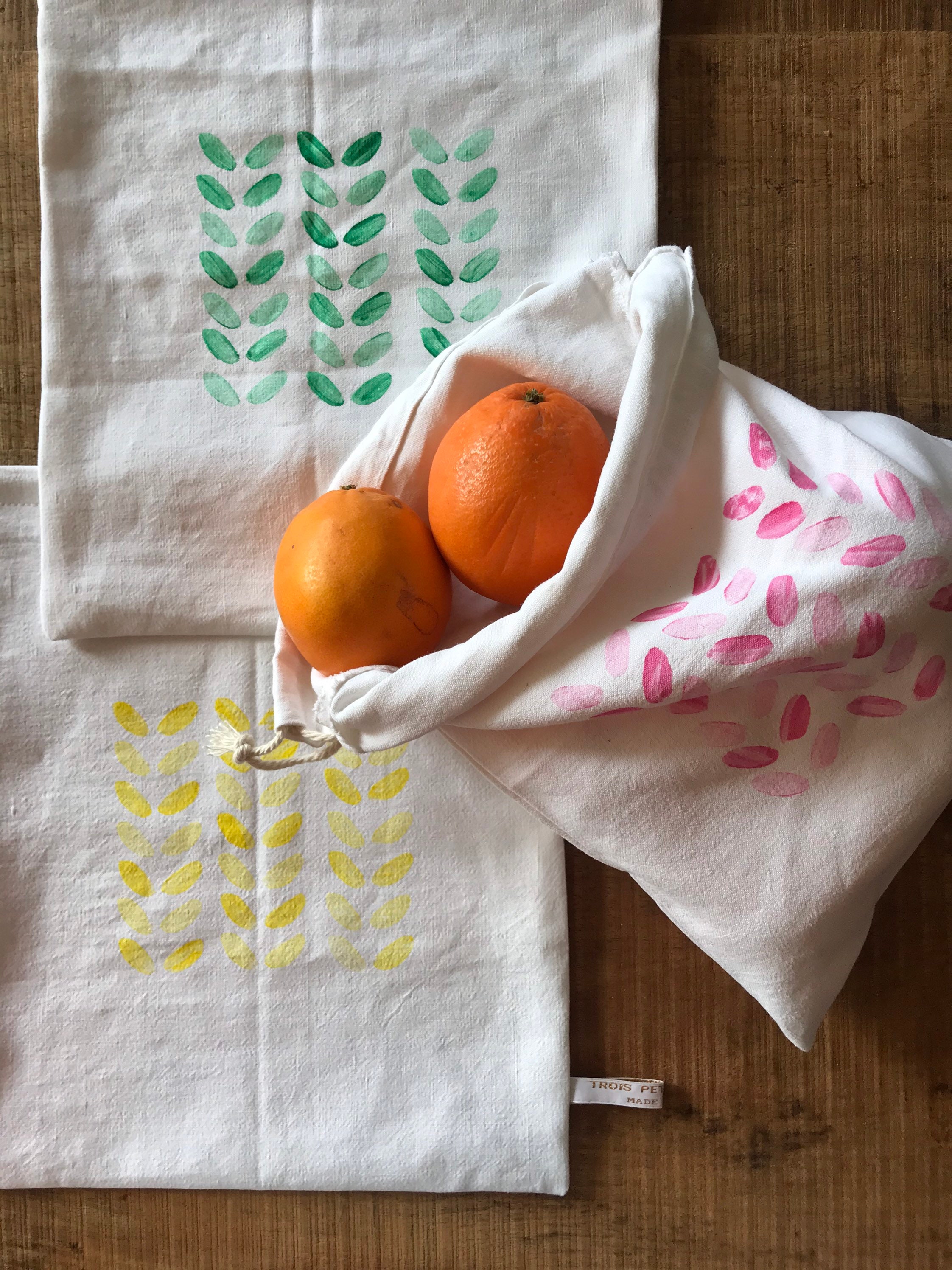 Lot de 3 Sacs à Vrac